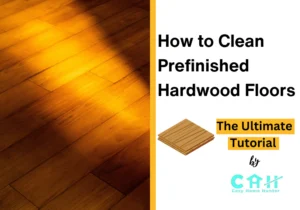 How to clean prefinished hardwood floors