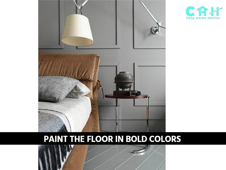 Paint the floor in bold colors
