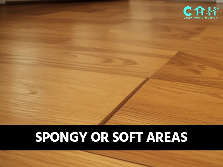 Spongy or soft areas